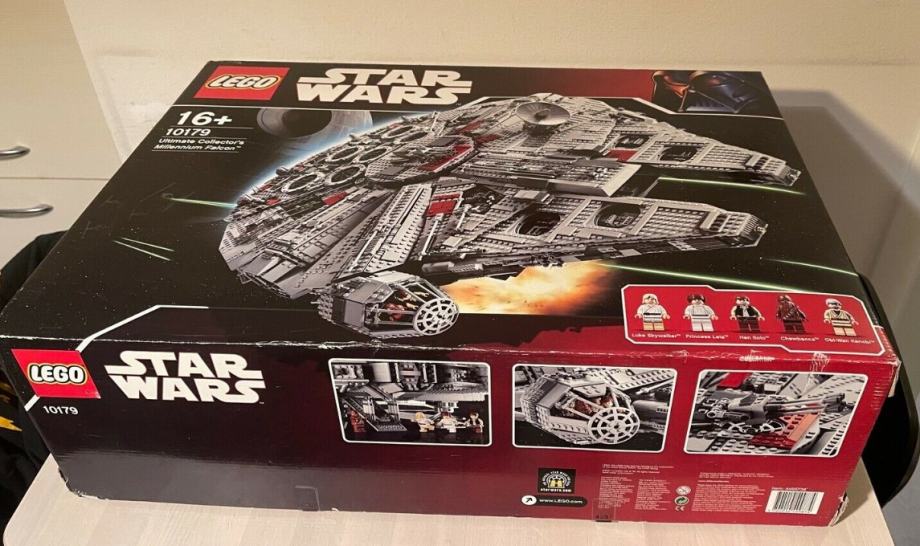 Original Novi LEGO star wars 10179 Millennium Falcon UCS 2007