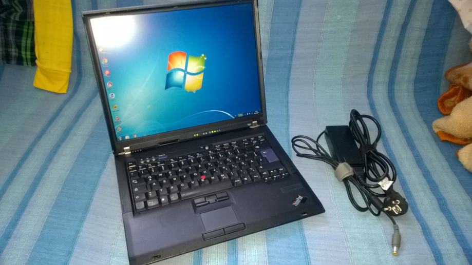 IBM Lenovo Thinkpad T60 #1, 3GB RAM, 2x2GHz, 750GB HDD, 15" ekran