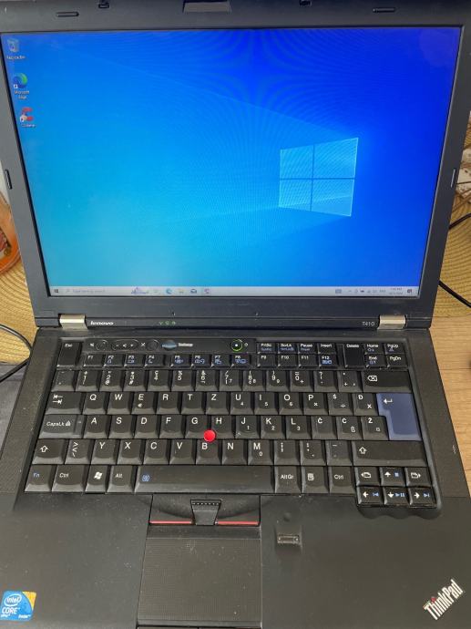 Laptop Lenovo T410 ispravan s punjačem i torbom 6GB SSD120 SATA 320