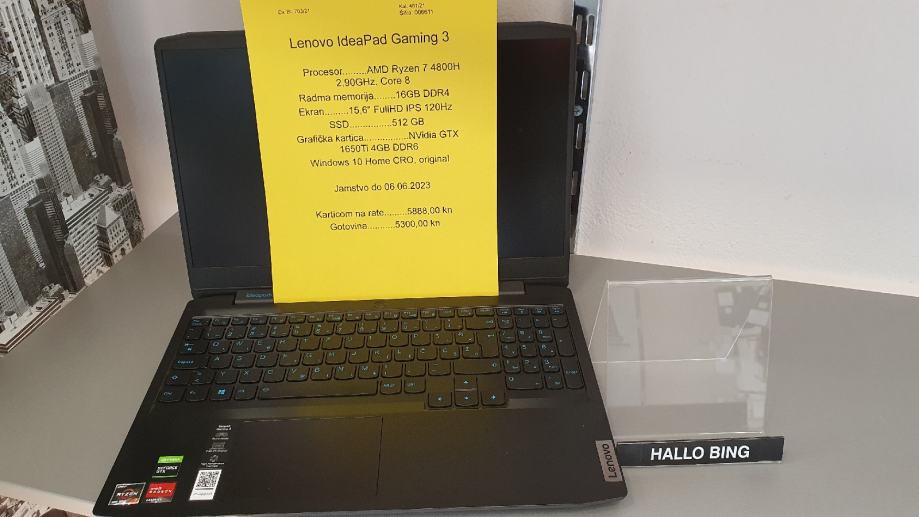 Lenovo IdeaPad Gaming 3