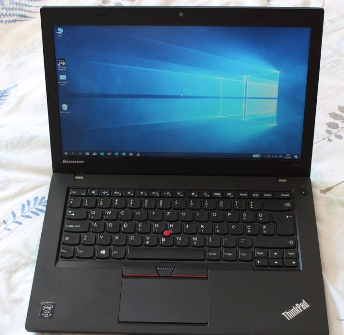 Lenovo T450 8GB RAM / 256GB SSD