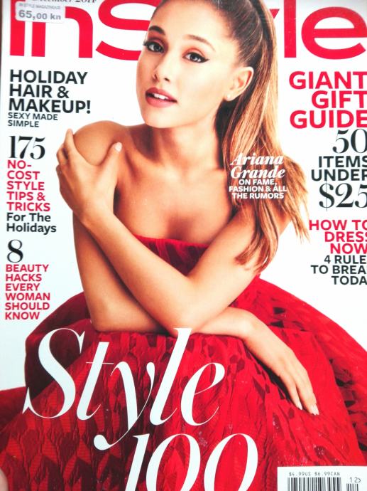 Ariana Grande  InStyle - 12/ 2014