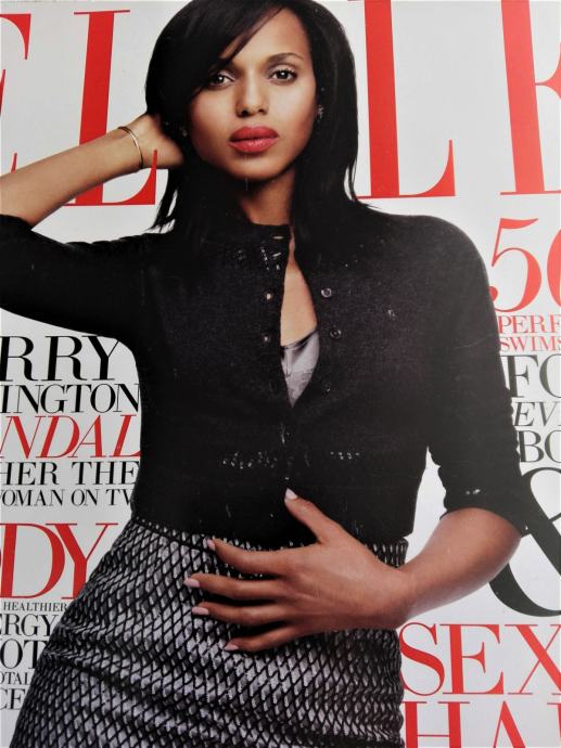 Kerry Washington, Elle 6/2013