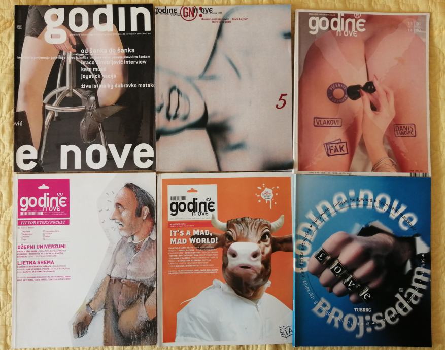 GODINE NOVE, kulturni magazin - gomilica časopisa