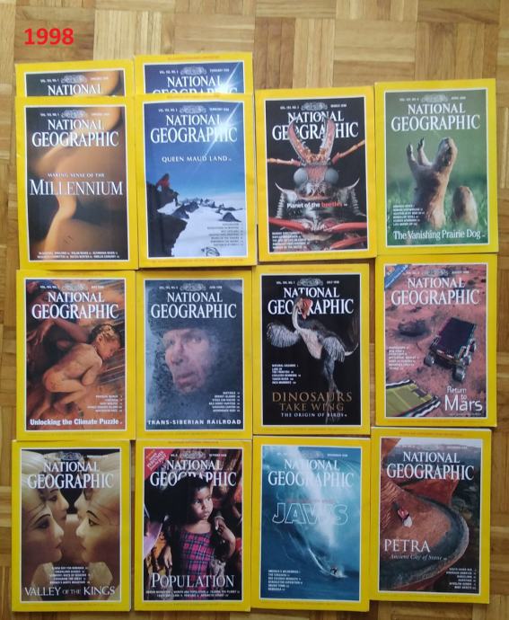 National geographic magazine USA 1985 - 2004