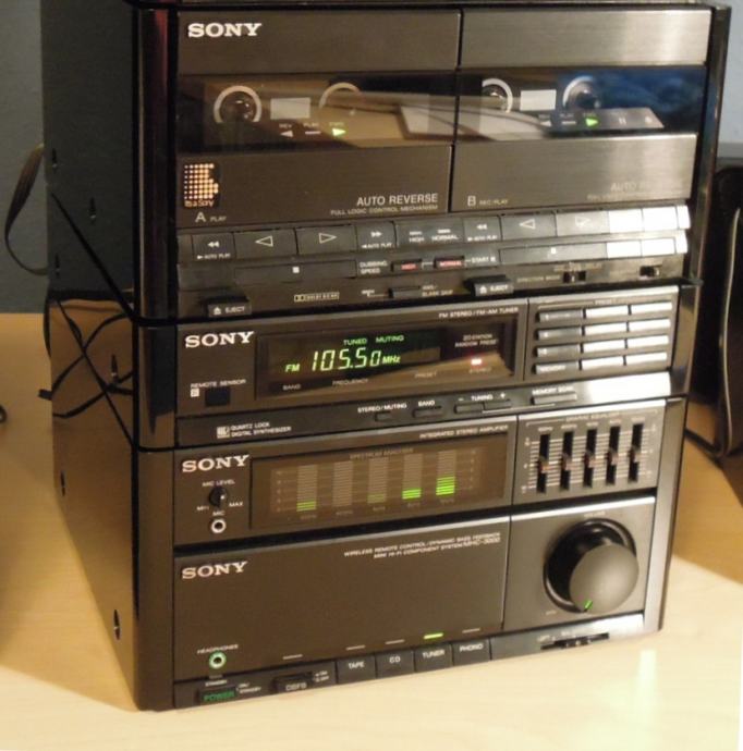 MUZIČKA LINIJA SONY MHC-3000