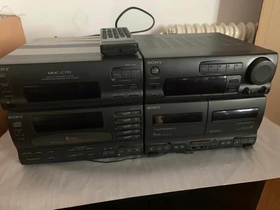 Muzička Linija Sony MHC-C70