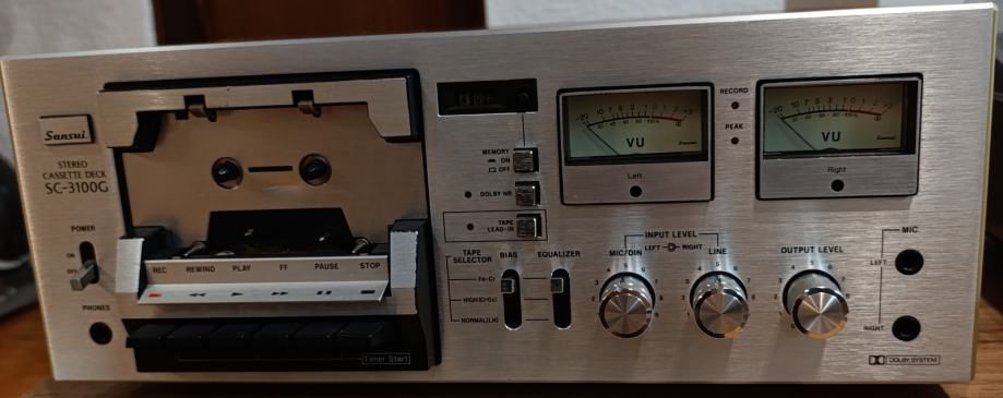 Sansui SC-3100 Stereo kazetofon