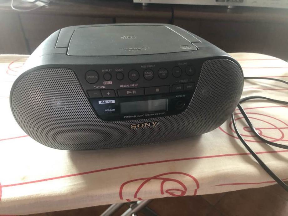 Sony cd-R/Rw playback MP3