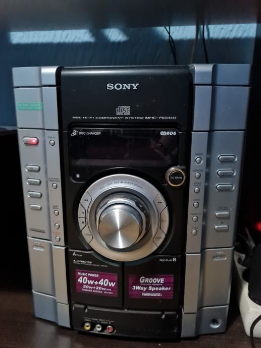 Sony Hi-Fi MHC RG-100 Sustav