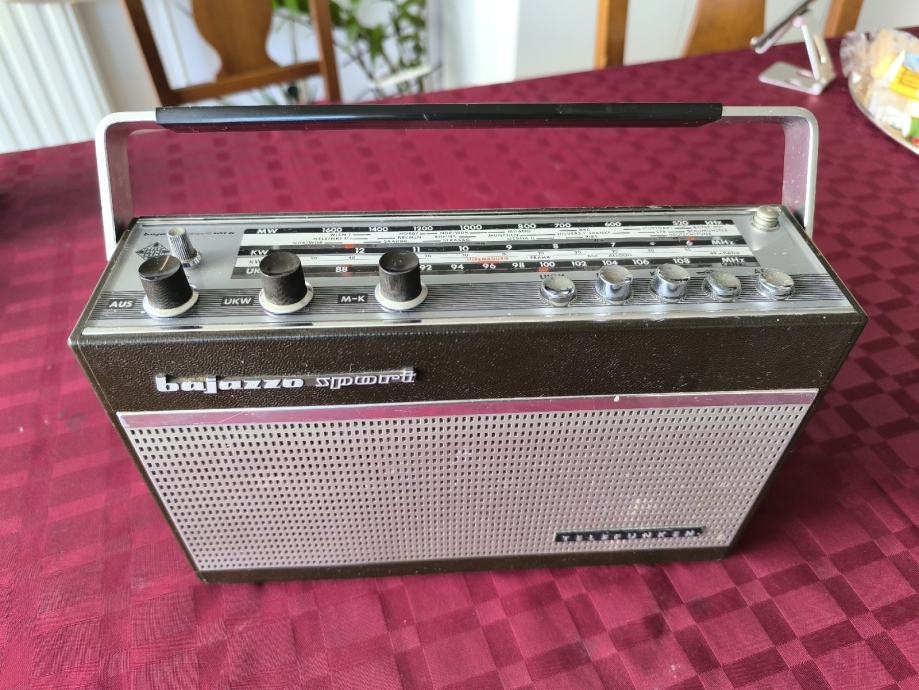 1966 radio tranzistor Telefunken Bajazzo Sport 101K