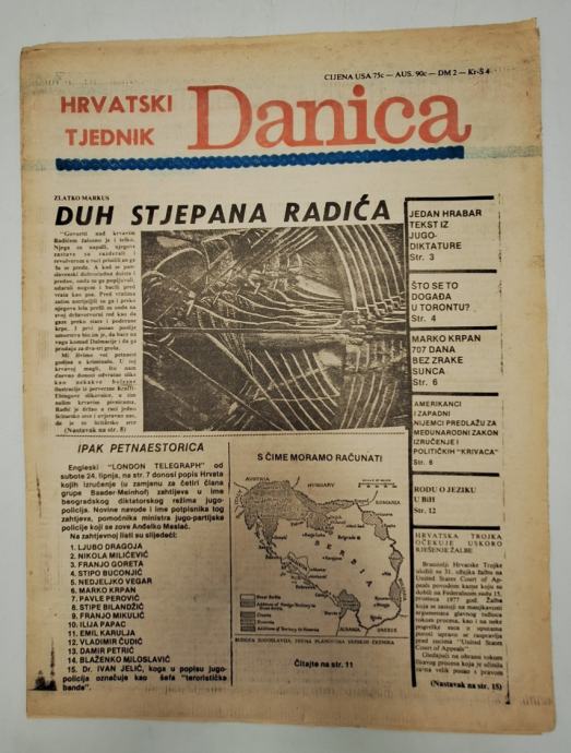 Časopis Danica 1978. (emigracija)