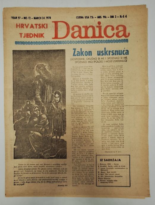 Časopis Danica br. 12/1979. (emigracija)
