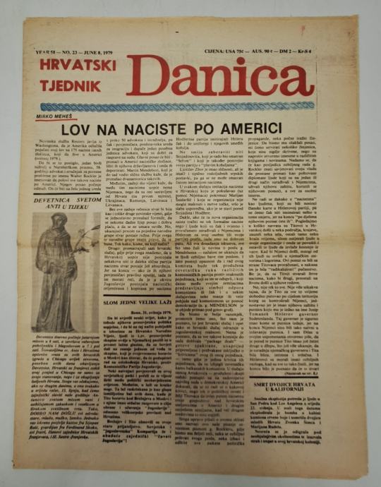 Časopis Danica br. 23/1979. (emigracija)