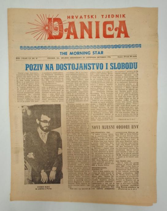 Časopis Danica br. 42/1976. (emigracija)