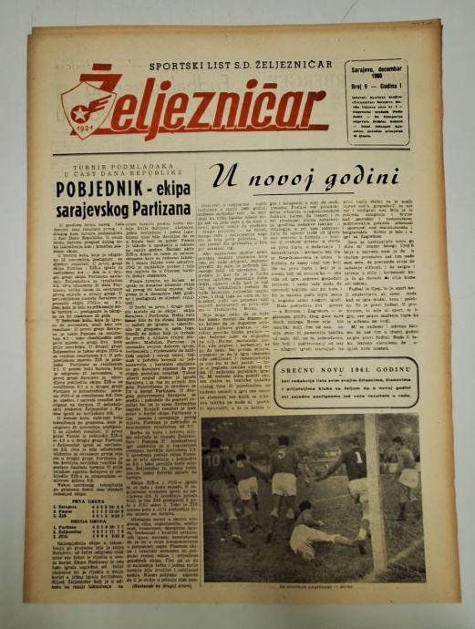 Časopis Željezničar br. 9/1960