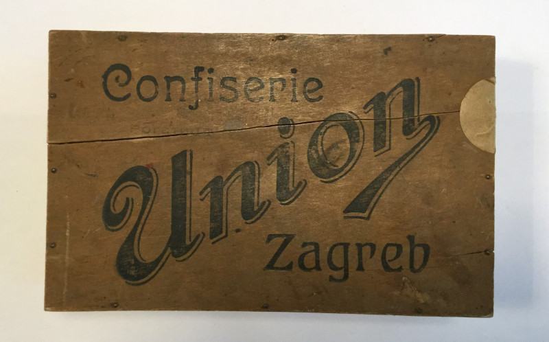 CONFISERIE UNION ZAGREB - DRVENA KUTIJA