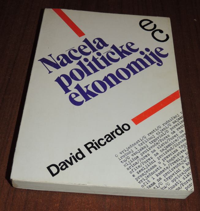 David Ricardo Načela političke ekonomije