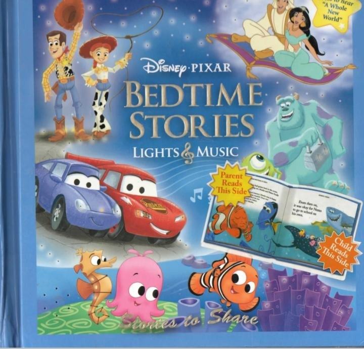 DISNEY PIXAR BEDTIME STORIES (LIGHTS & MUSIC TREASURY)