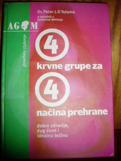 DR. PETER J. D´ADAMO 4 KRVNE GRUPE ZA 4 NAČINA PREHRANE