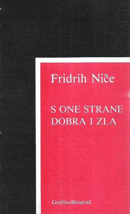 Friedrich Nietzsche: S one strane dobra i zla