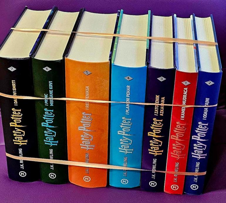 HARRY POTTER: 1-7 KOMPLET