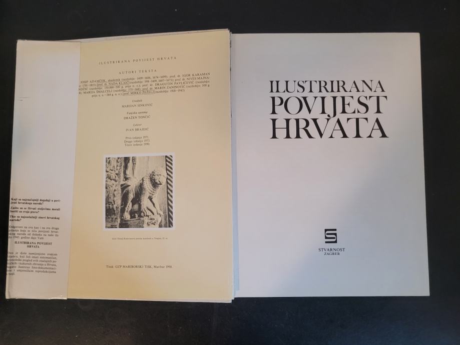 Ilustrirana povijest Hrvata, izd. 1990.