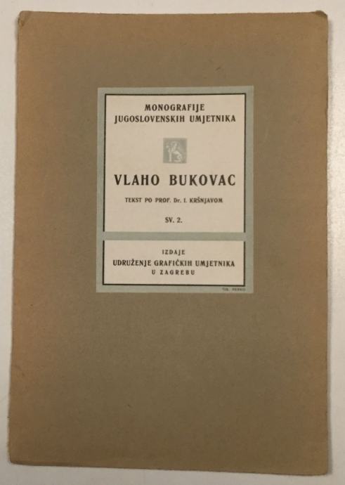 IZIDOR KRŠNJAVI: VLAHO BUKOVAC