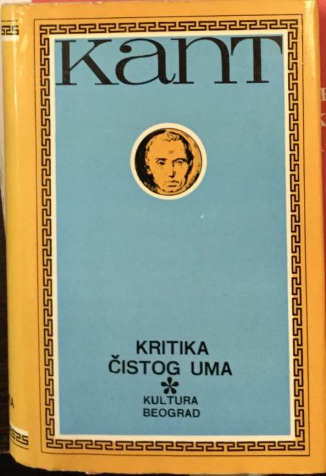 Kant Immanuel: Kritika čistog uma