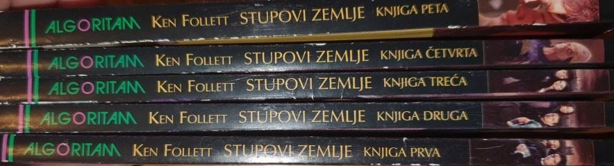 Ken Follett: Stupovi zemlje 1-5