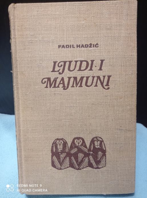 Knjiga+Ljudi i majmuni-Fadil Hadžić