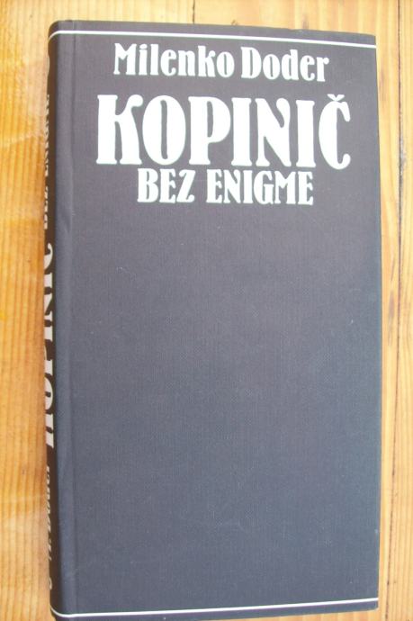 KOPINIĆ BEZ ENIGME - Milenko Doder