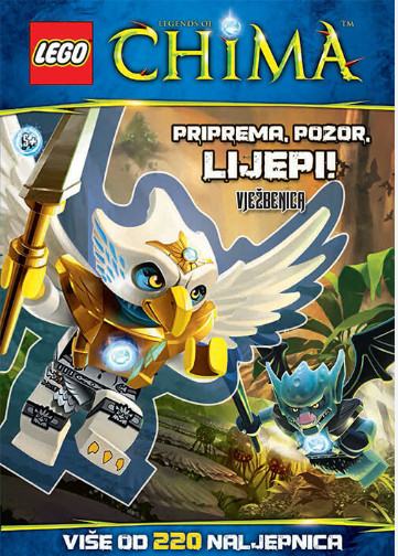 Lego Chima – Priprema, pozor, lijepi – 220 naljepnica