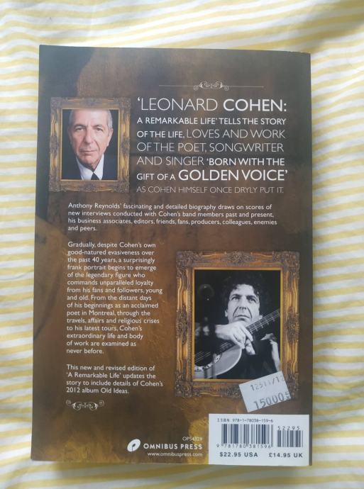 Leonard Cohen A Remarkable Life