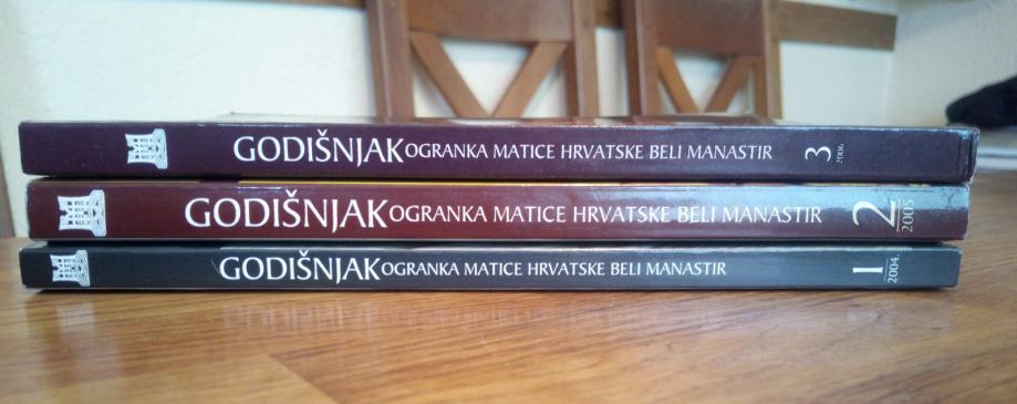 Lot godišnjaka "matice hrvatske" Beli Manastir