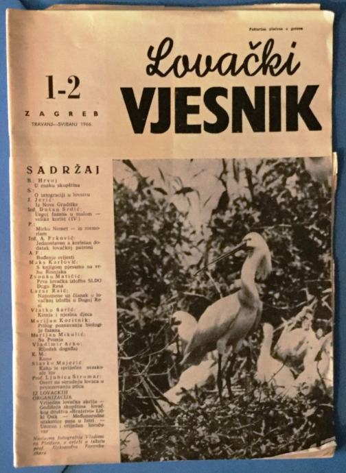 LOVAČKI VJESNIK 1966. BROJ 1-2