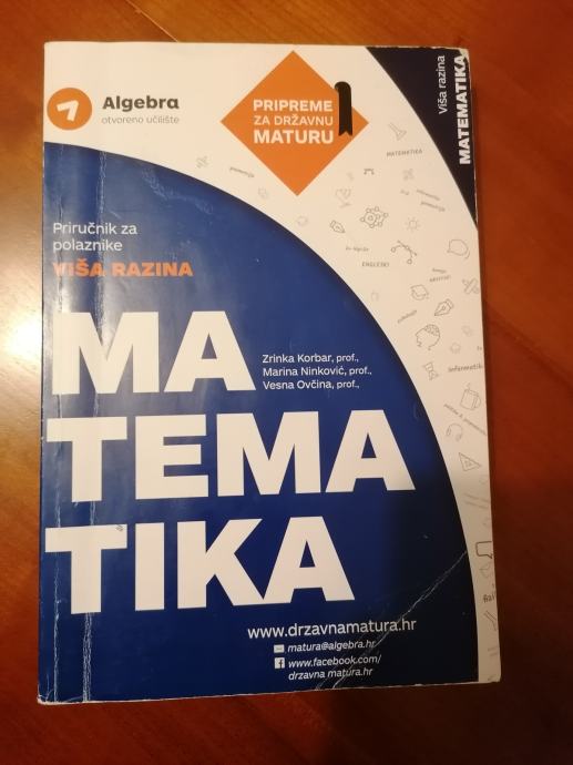 Matematika Priručnik Za Maturu 7334