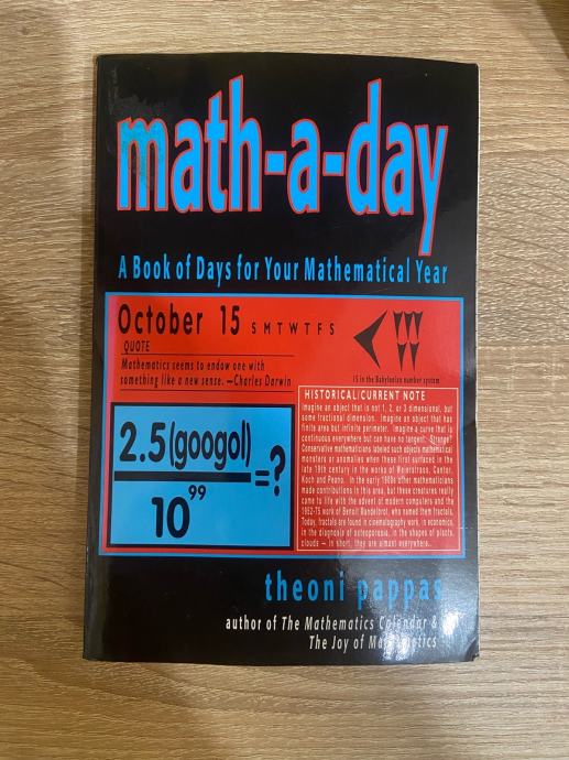 Math a day knjiga