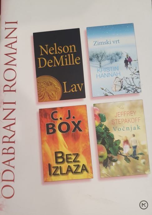 Odabrani Romani: Nelson DeMille- LAV /Kristin Hannah- ZIMSKI VRT /C. J