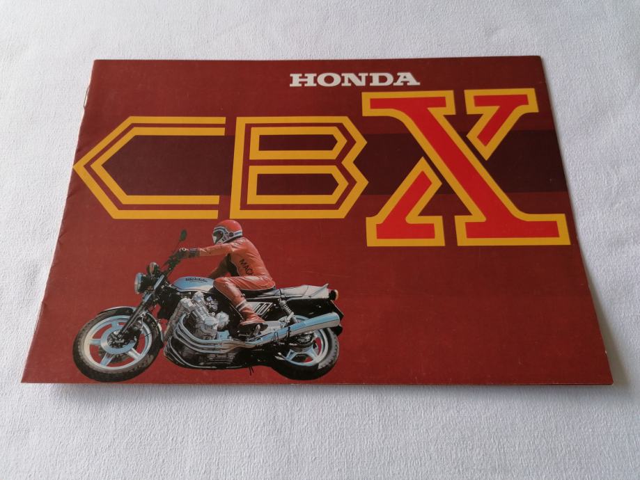 ORIGINALNI PROSPEKT HONDA CBX 1000 iz 1980-ih godina, BROJ 1, BROCHURE