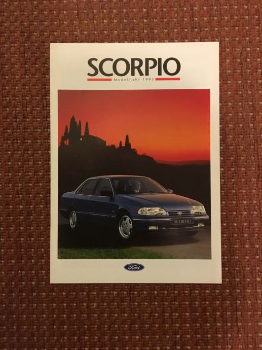 ORIGINALNI PROSPEKT FORD SCORPIO