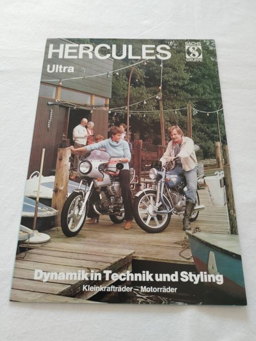 ORIGINALNI PROSPEKT HERCULES ULTRA iz 1982. godine