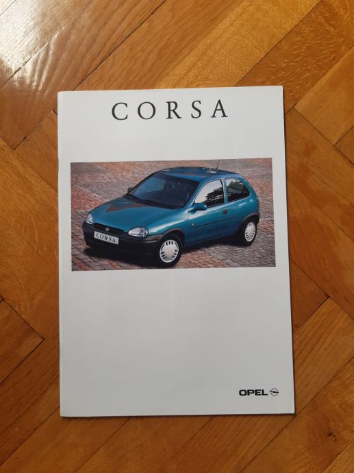 ORIGINALNI PROSPEKT OPEL CORSA - B LINIJA