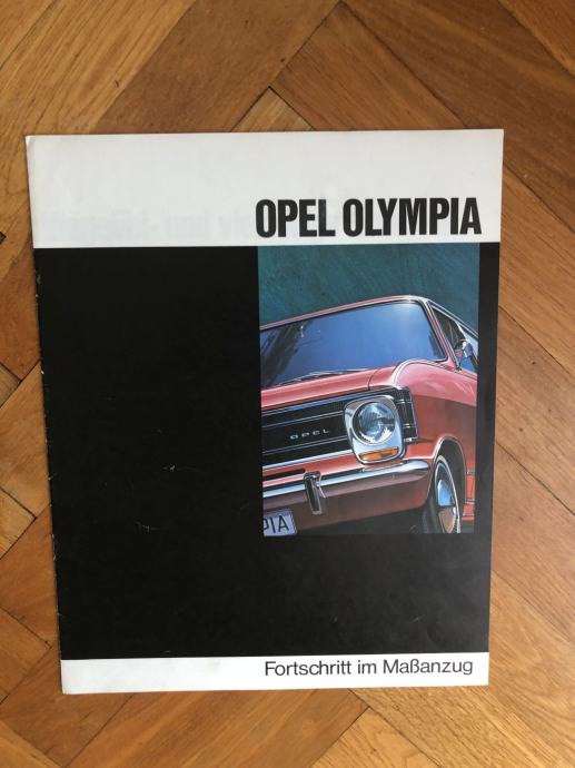 ORIGINALNI PROSPEKT OPEL OLYMPIA