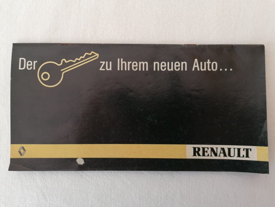 ORIGINALNI PROSPEKT PROGRAM RENAULT iz 1980-ih godina