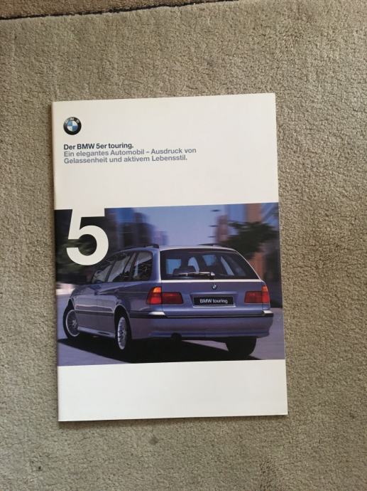 ORIGINALNI PROSPEKT SERIJA 5 TOURING - LINIJA E39