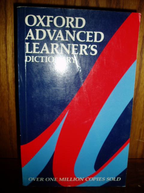 OXFORD ADVANCED LEARNER´S DICTIONARY