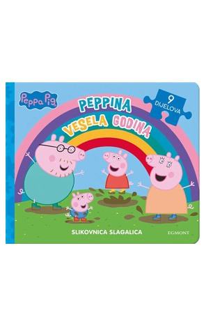 Peppa Pig: Peppina vesela godina: slikovnica slagalica