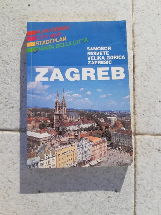 Plan grada Zagreba, 1988.