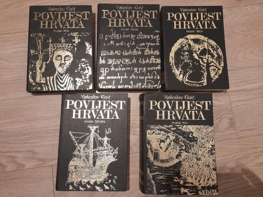 Povijest Hrvata 1-5     Vjekoslav Klaić